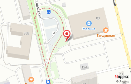 Автоматический киоск Вода-воз на Садовой улице на карте