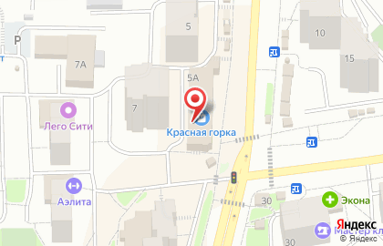 Топаз на карте