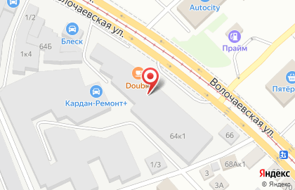 Компания по продаже грузовых автозапчастей Альянс на Волочаевской улице на карте