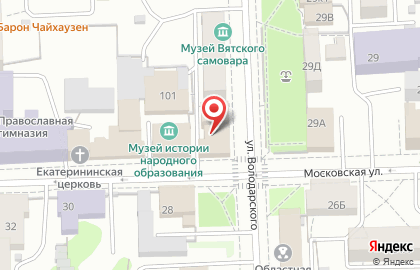 Агентство праздников 12 месяцев на Московской улице на карте