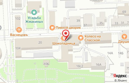 Золотой век на Спасской улице на карте