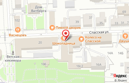 Экспресс на Спасской улице на карте