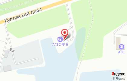 АГЗС №6 в Шелехове на карте