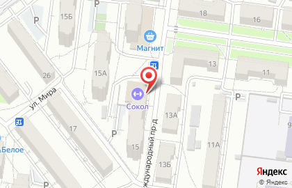 Спортивный центр Сокол на карте