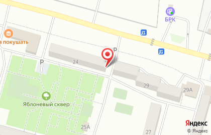 Продовольственный магазин Янта в Советском районе на карте