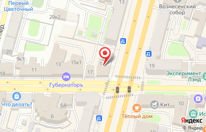 Калининское районное потребительское общество на карте