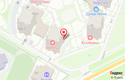 Дом быта Мастерская №1 на Московской улице на карте
