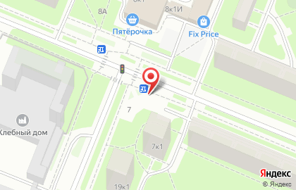 Пекарня Мельница на Гражданском проспекте на карте