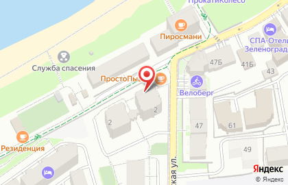 Магазин Лавка Бахуса на Приморской улице на карте