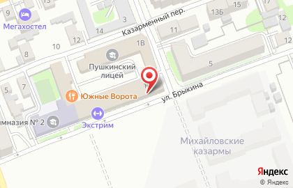 Межрегиональный Образовательный Центр в Ленинском районе на карте