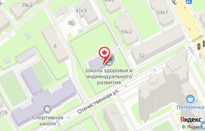 Школа здоровья и индивидуального развития на карте