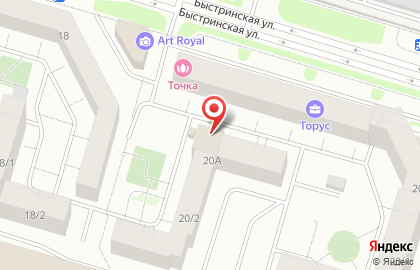 Пекарня Корица на Быстринской улице на карте