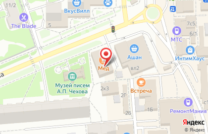 Страховая компания Согласие на улице Чехова в Чехове на карте