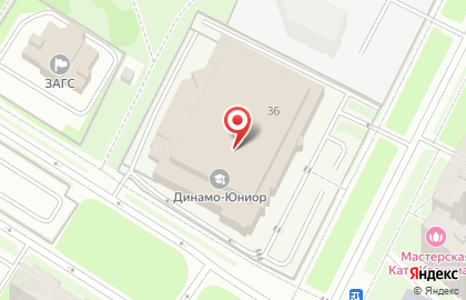 Каток ГБУ СШОР по хоккею на карте