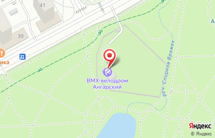 Ангарский, BMX-велодром на карте