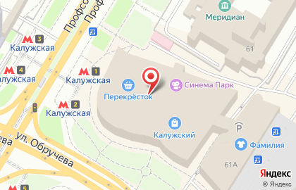 Салон сотовой связи МегаФон на Профсоюзной улице на карте