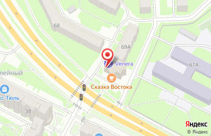 Салон-парикмахерская Venera на карте