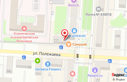 Ювелирный магазин Золотой на улице Полежаева на карте