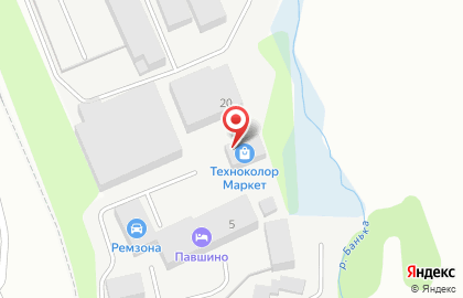 Торгово-производственная компания Техноколор в Красногорске на карте