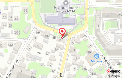 Магазин Аква Маркет на Спартаковской улице на карте