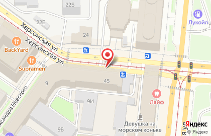 Дистрибьюторный центр Tupperware на метро Площадь Александра Невского на карте