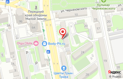 Цветочный магазин Travkinaflowers на карте