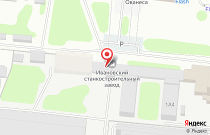 ИЗТС, ОАО Ивановский завод тяжелого станкостроения на карте