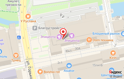 Магазин кондитерских изделий Сладкий домик на улице Профессора Баранова на карте