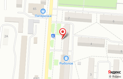 Магазин ковров и паласов на улице Пятилетки на карте