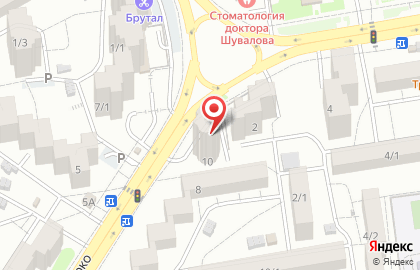 Центр Страхования на улице Борко на карте