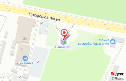 АЗС в Уфе на карте