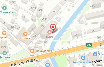 Интернет-магазин Лабиринт в Лазаревском районе на карте
