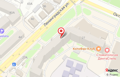 Парикмахерская Цирюльник в Вологде на карте