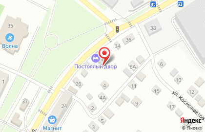 Гостиница Постоялый Двор на Мостовой улице на карте