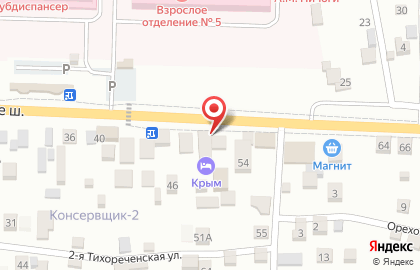 Киоск фастфудной продукции в Астрахани на карте