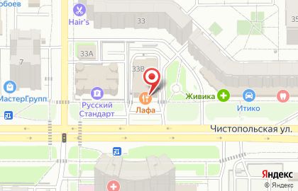 Графская кухня в Ново-Савиновском районе на карте