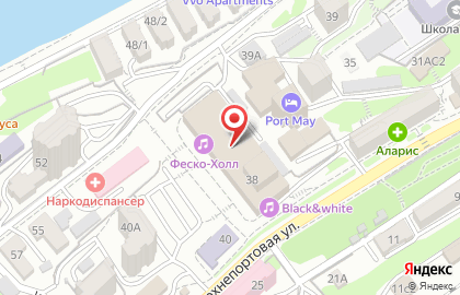 Студия красоты MIAMI в Фрунзенском районе на карте