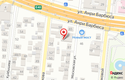 Торговая фирма на Московской улице на карте