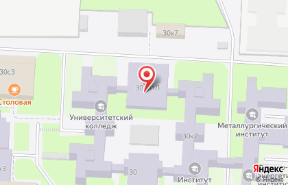 ЛГТУ, Липецкий государственный технический университет на Московской улице, 30 к 1 на карте
