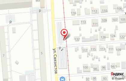 Автостоянка в Новосибирске на карте