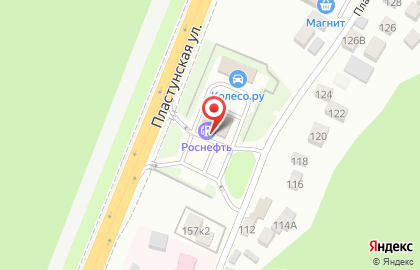 Технический центр Роснефть-Кубаньнефтепродукт на Пластунской улице на карте