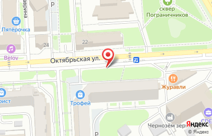 Мир компьютерных столов на Октябрьской улице на карте