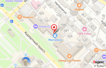 Маникюрный кабинет на Курортном проспекте на карте