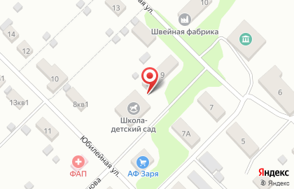 Детский сад, д. Ушаково на карте
