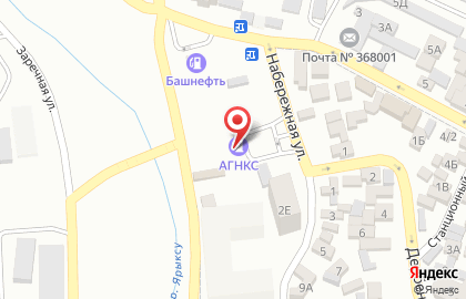 Агнкс №2 на Набережной улице на карте