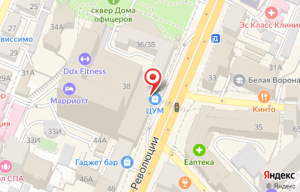 Пекарня-кондитерская Волконский на проспекте Революции на карте