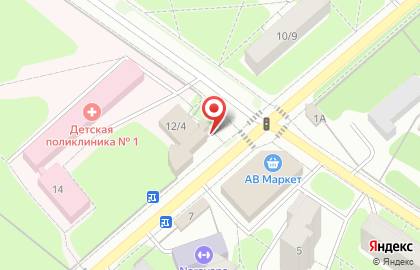 Семейный клуб Кругозор на улице Дзержинского на карте