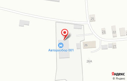 Авторазбор 001 на карте