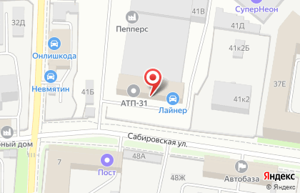 СТО akpp-peterburg.ru на Сабировской улице на карте