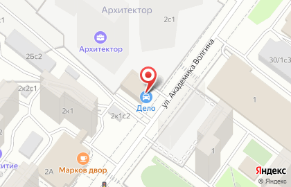 Фирма Дело на метро Калужская на карте